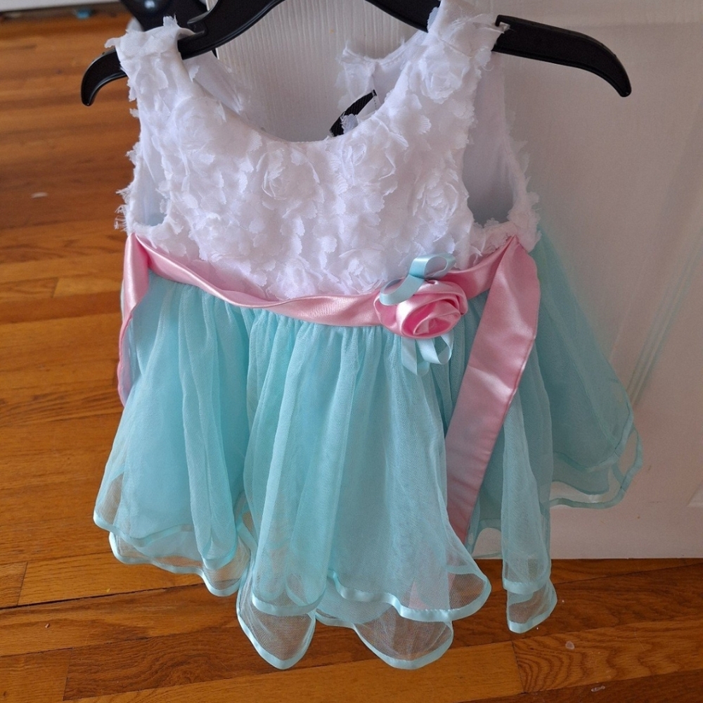 Baby girls special occassion dress. Size 18months
